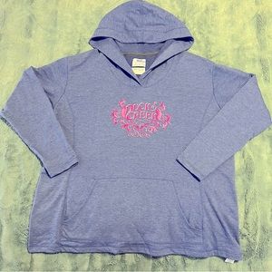 ANVIL | 2X | NWT | DUCK CREEK UTAH | Women’s Light Purple & Pink Graphic Hoodie